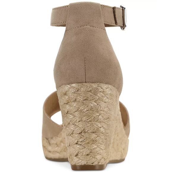 Style & Co Women Light Taupe Seleeney Espadrilles Wedge Casual Sandals Size 11M - Picture 3 of 5